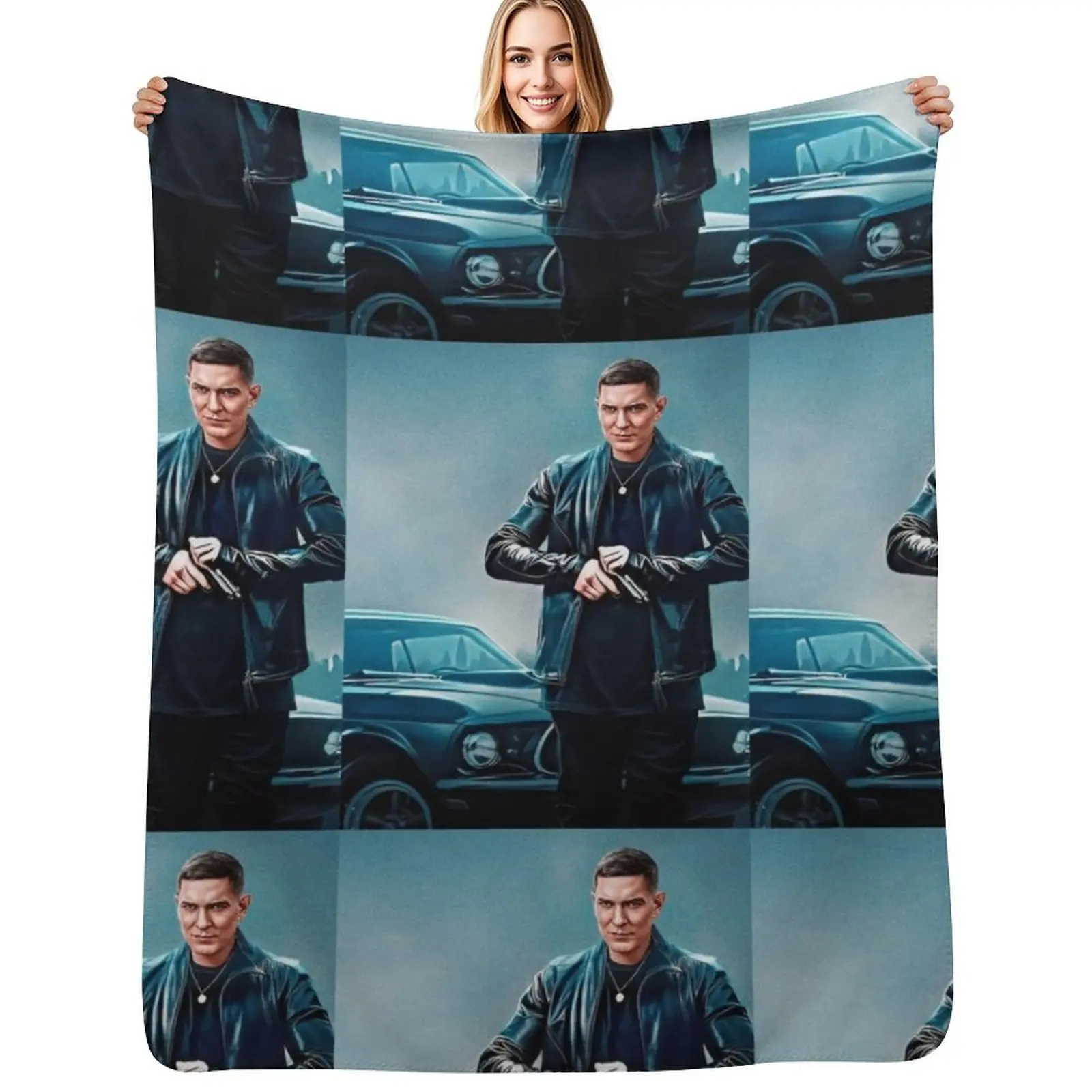 

Tommy Egan Power Throw Blanket Long Lasting Soft Plush Blanket for Daily Use