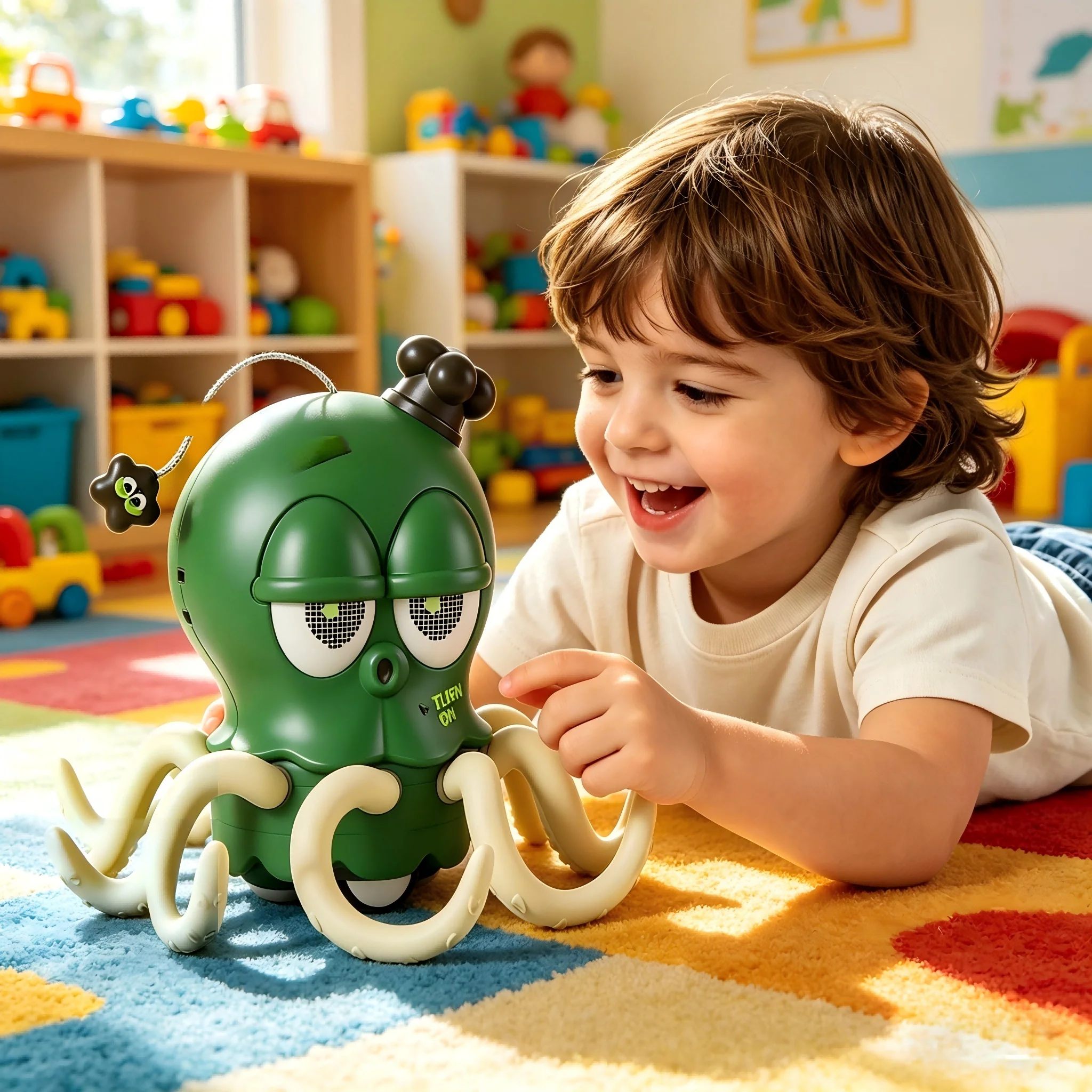 Magical Dancing Octopus Swinging