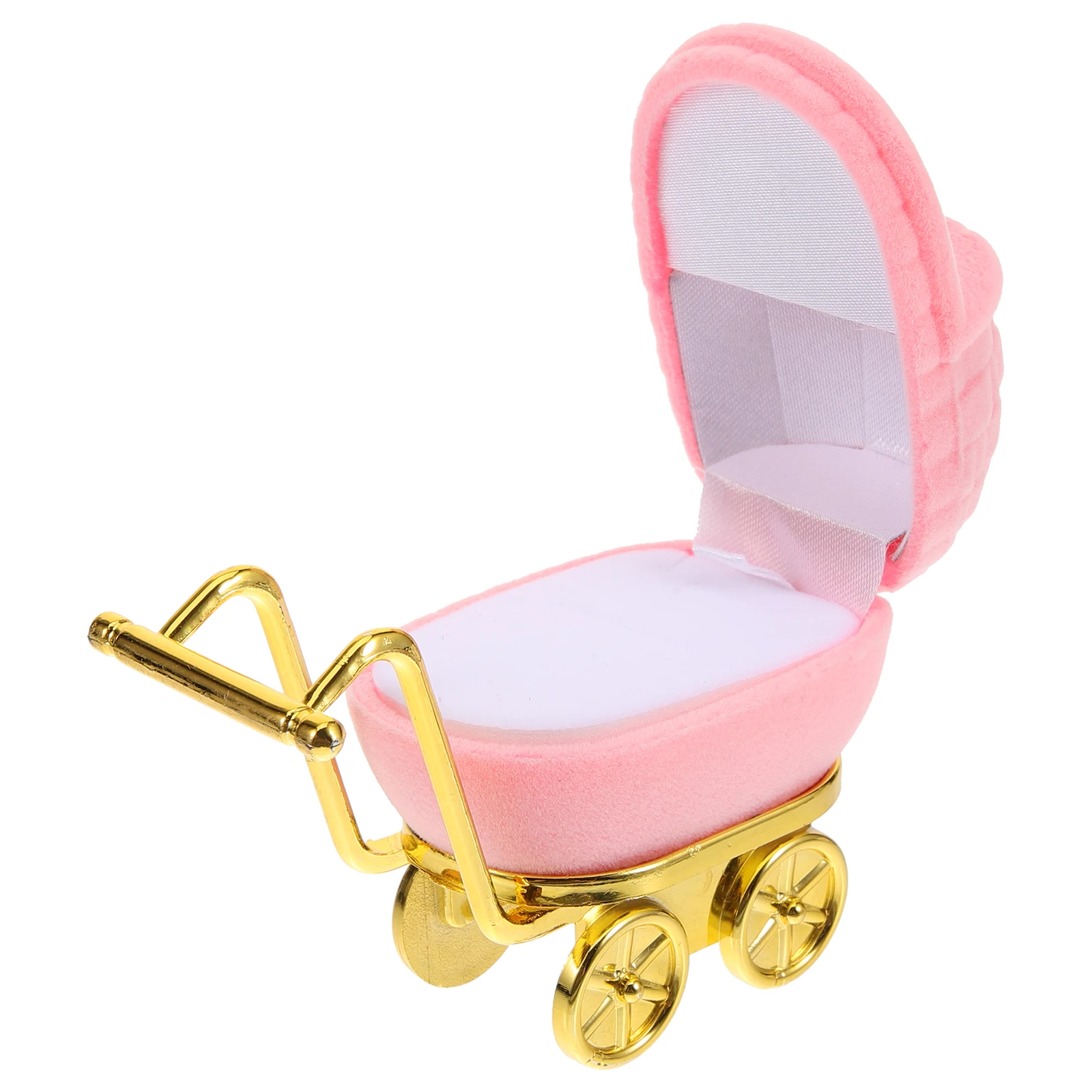 Jewelry Storage Travel ganizer Pink Aesthetic Cartoon Travel Jewelry Box Case Pocket Holder Small Portable Cartoon Packaging