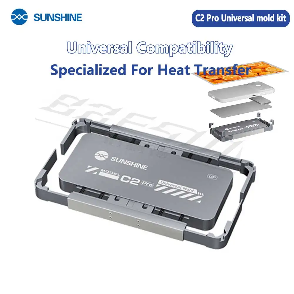 

SUNSHINE C2 Pro Universal Mold Kit Combination Self Adaptive Expansion Full Corner Coverage Phone Without Damaging Repair Tool
