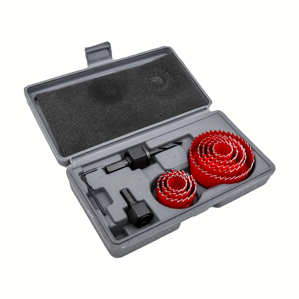 

11-дюймовый HSS биметаллический кольцевая пила для сверления отверстий для досок по дереву, пластика, тонкого металла