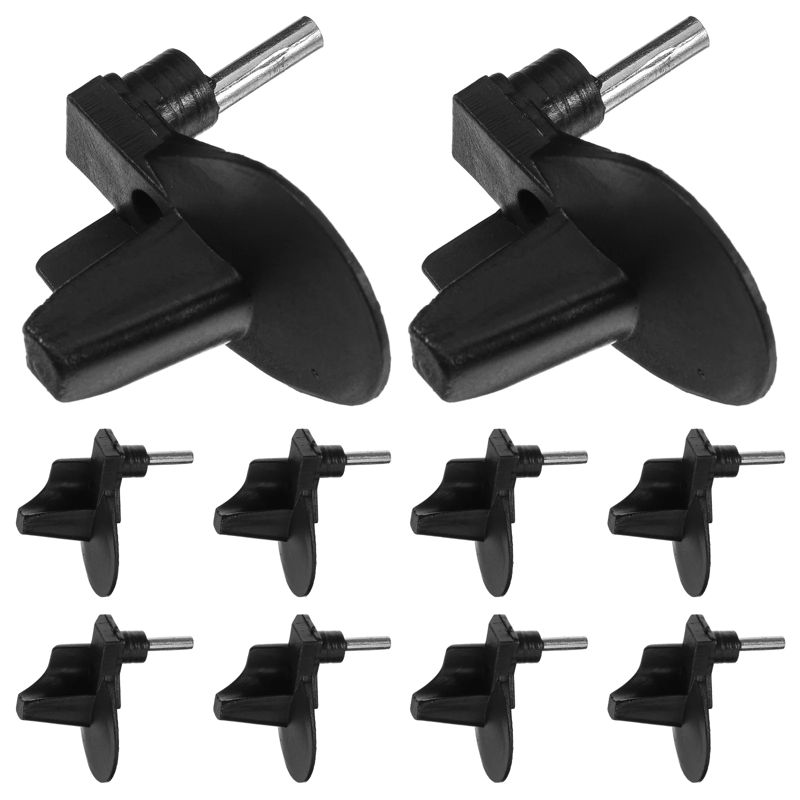 10pcs Chainsaw Chain Holder Black Plastic Replaceable Catcher Compact Keeper Petrol Saw Accessories Safety Feature Precision