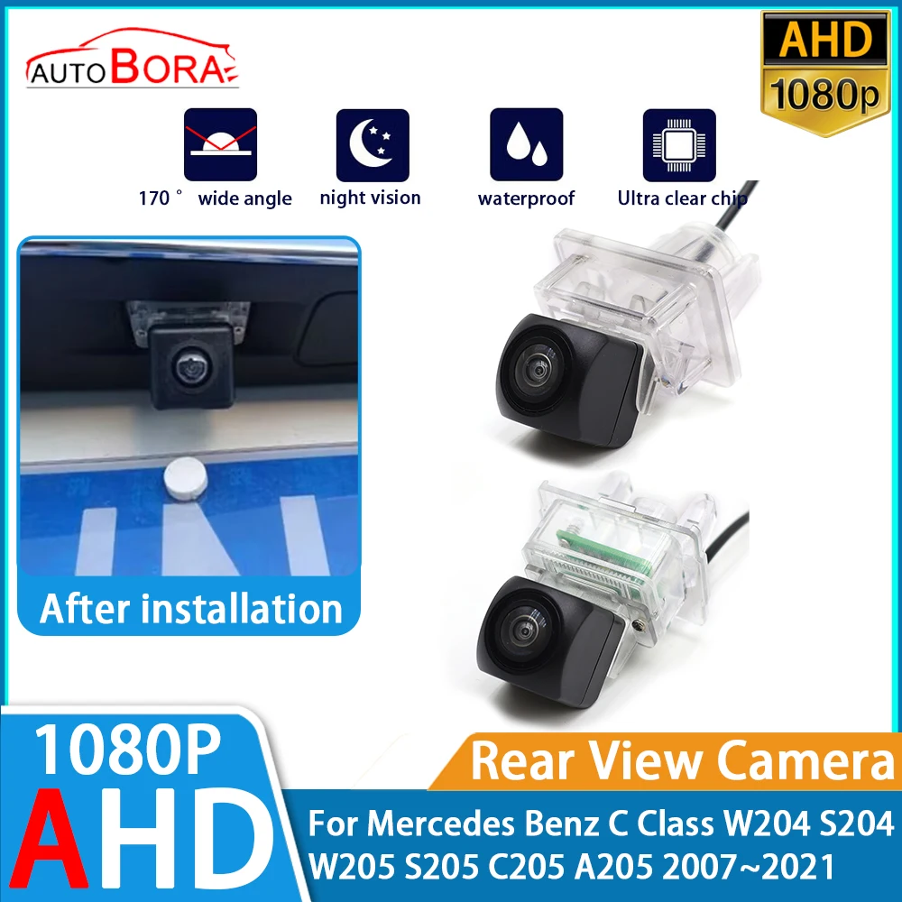 

Reverse Parking Car Rear View Camera AHD 1080P Night Vision for Mercedes Benz C Class W204 S204 W205 S205 C205 A205 2007~2021