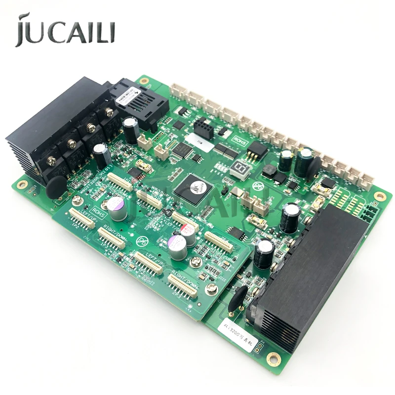 Jucaili Wellprint i3200 double head UV carriage board for i3200 printhead head board W802HEAD-VE optical fiber Version