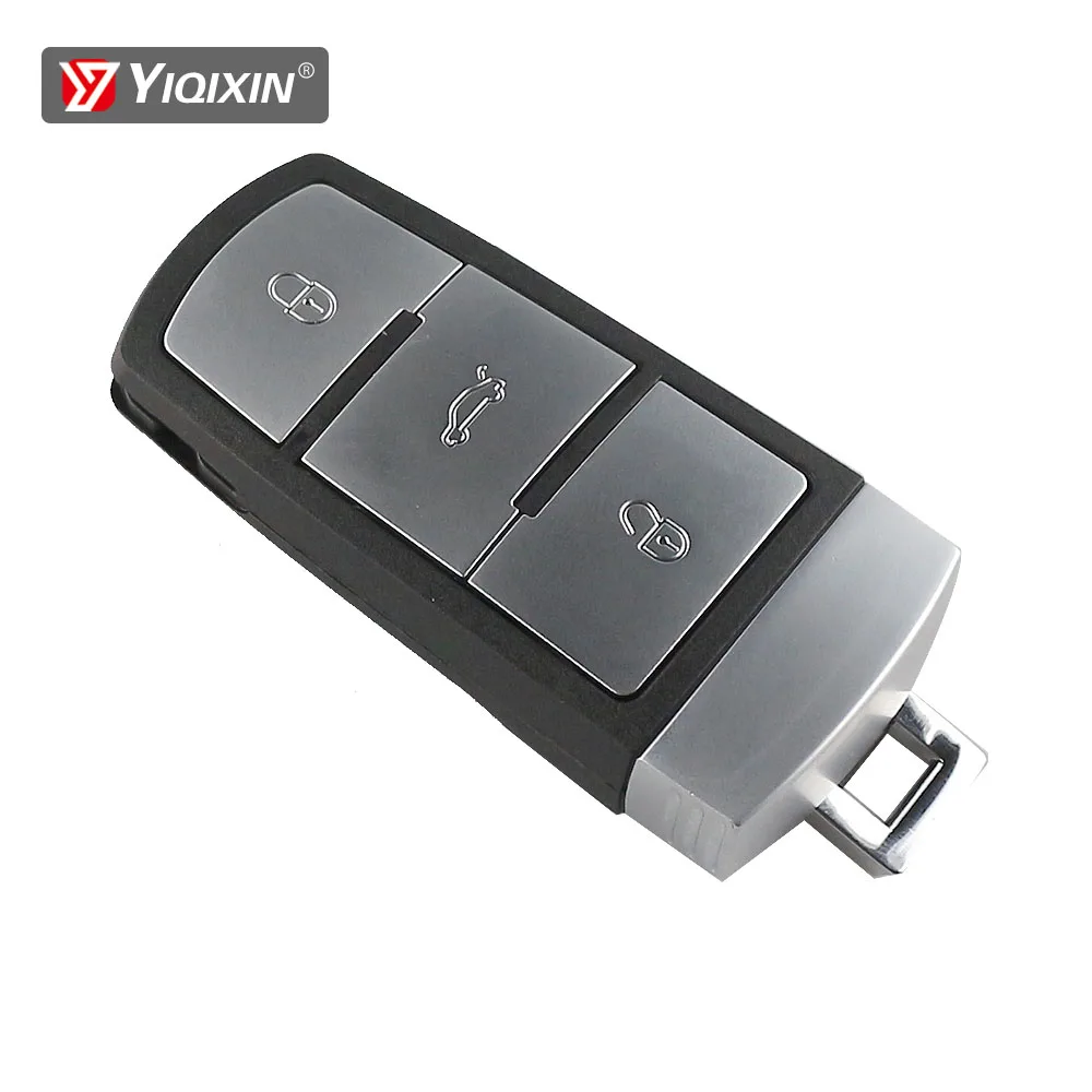 YIQIXIN Remote Car Key Shell For Volkswagen VW Passat CC B6 B7 B7L 3C R36 Maogotan B5 3 Buttons Replacement Smart Card Cover