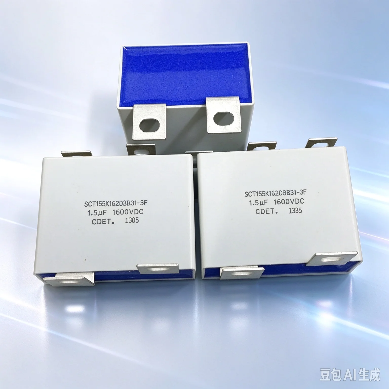 For CDE 162D3B31-3F 1.5uF 1600V Film Capacitor 5pcs