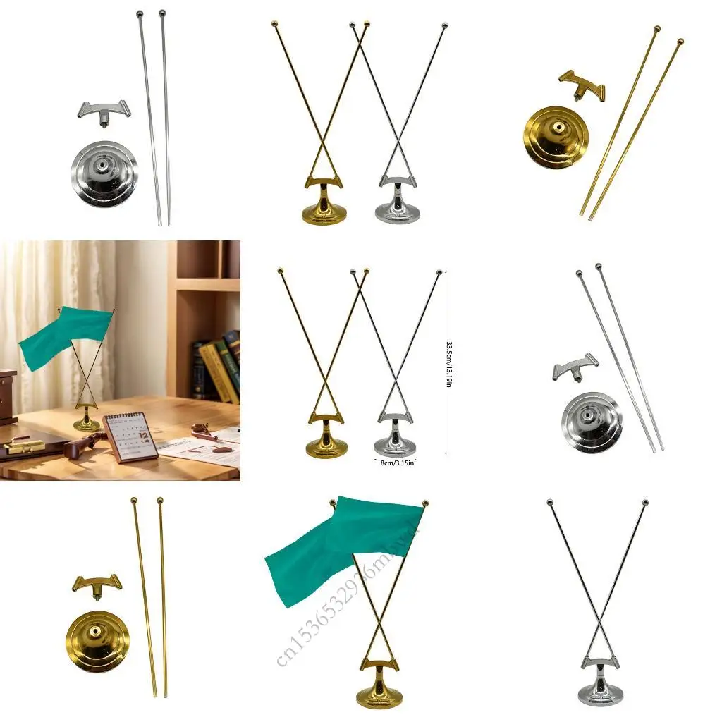 

K43D Modern Styles Desktop Desktop Holder Premium Zincs сплавы Профессиональные офисы дисплей для символов компании