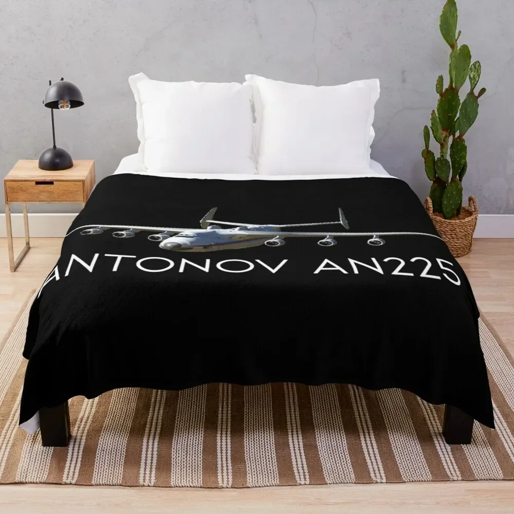 

Antonov An225 Throw Blanket Cozy Sofa Blanket for TV Watching Napping