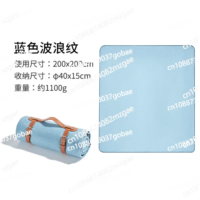 Outdoor picnic mat single-sided velvet PEVA moisture-proof mat picnic waterproof picnic cloth