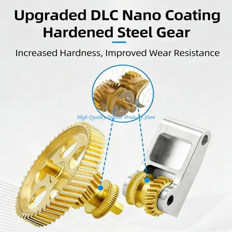 

U2JE DLC Coated Extruder Gear Minimizing Frictions Preventing Clogs Long Lifes