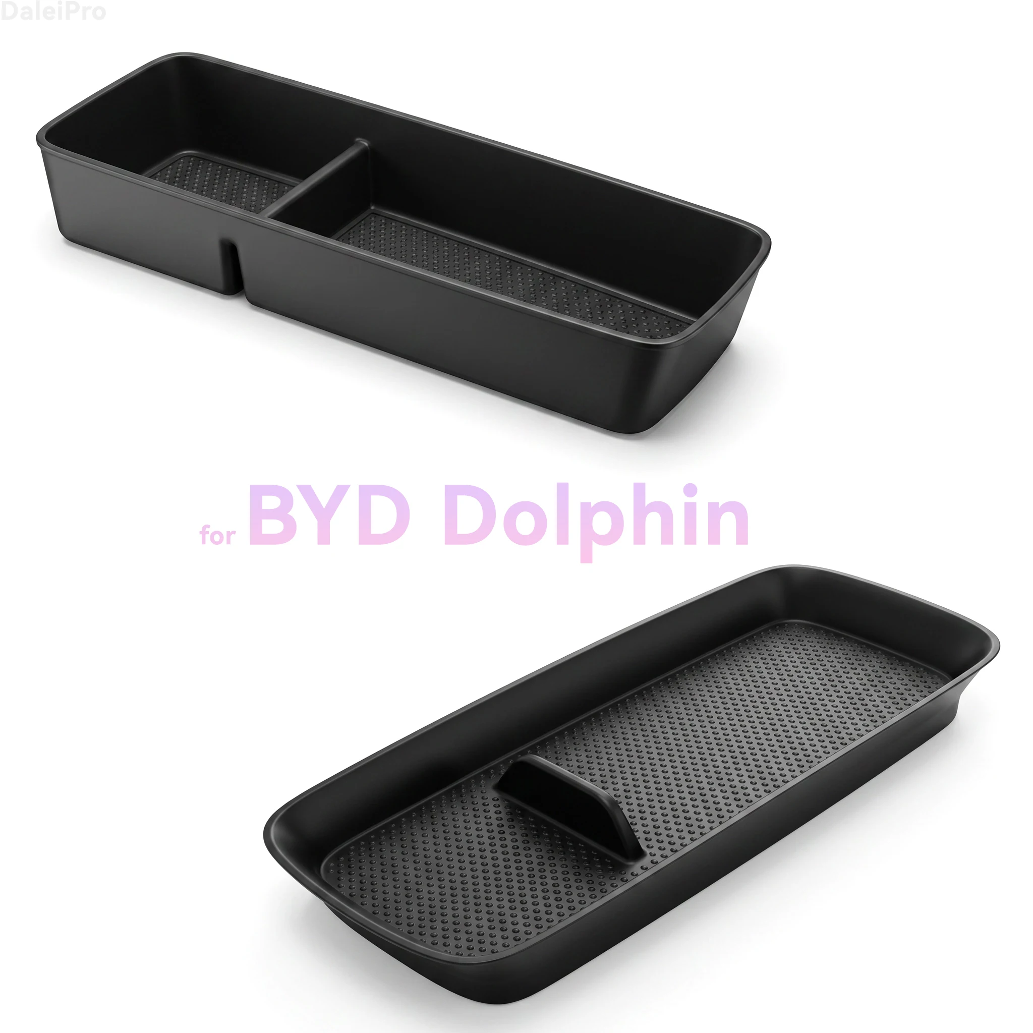 Für BYD Dolphin Surf / Dolphin Mini / Seagull 2023 2024 2025, Aufbewahrungsbox für die hintere Armlehne, TPE-Organizer für die untere Mittelkonsole – Detail 7