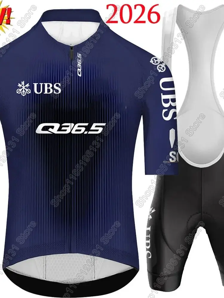 AliExpress NONE Q36.5 Team 2026 Cycling Jersey Set Switzerland Mens Bicycle Clothing Road Bike Shirts Suit Bicycle Bib Shorts MTB Ropa Maillot