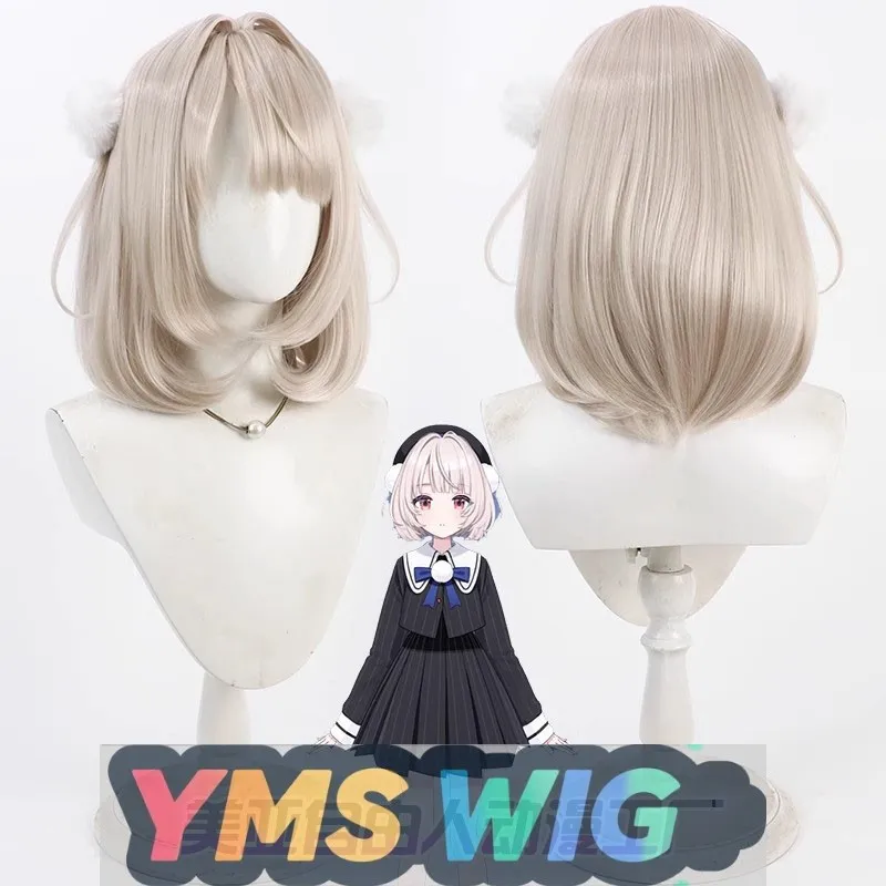 

[YMS WIG] "VTuber Shi Yu Плащ Косплей Парик Боб Срезанный Мех",