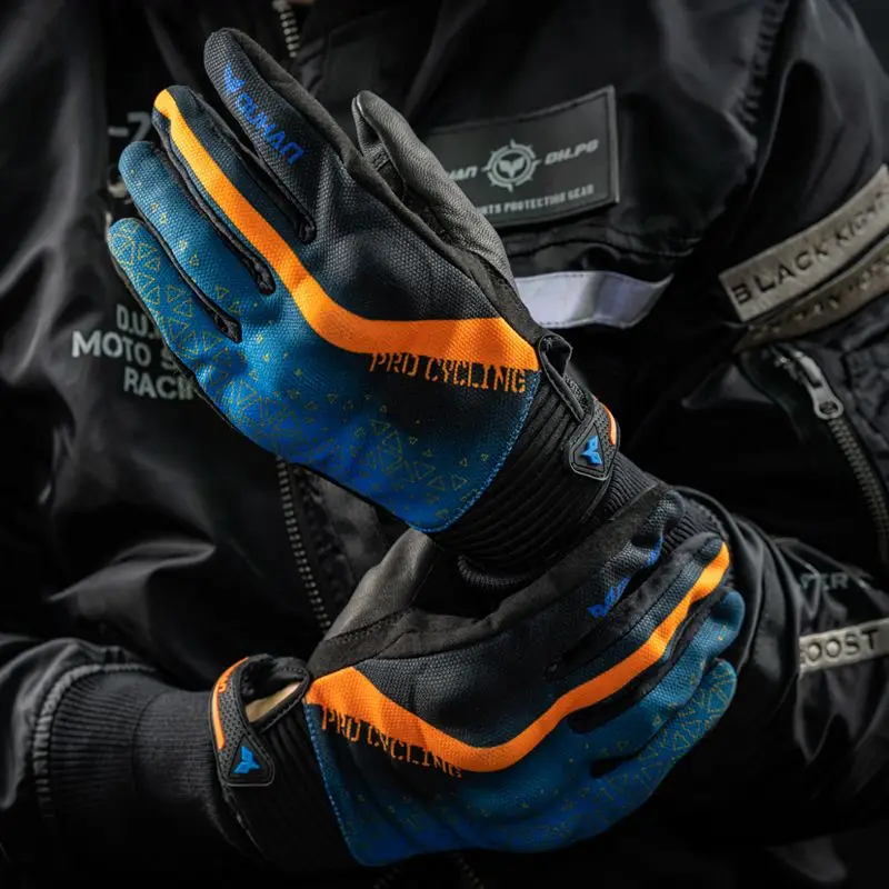 Motorcycle Gloves Summer Rider Equipment Male and Female Couples Locomotive Anti-drop Breathable Riding Touch Screen Gloves