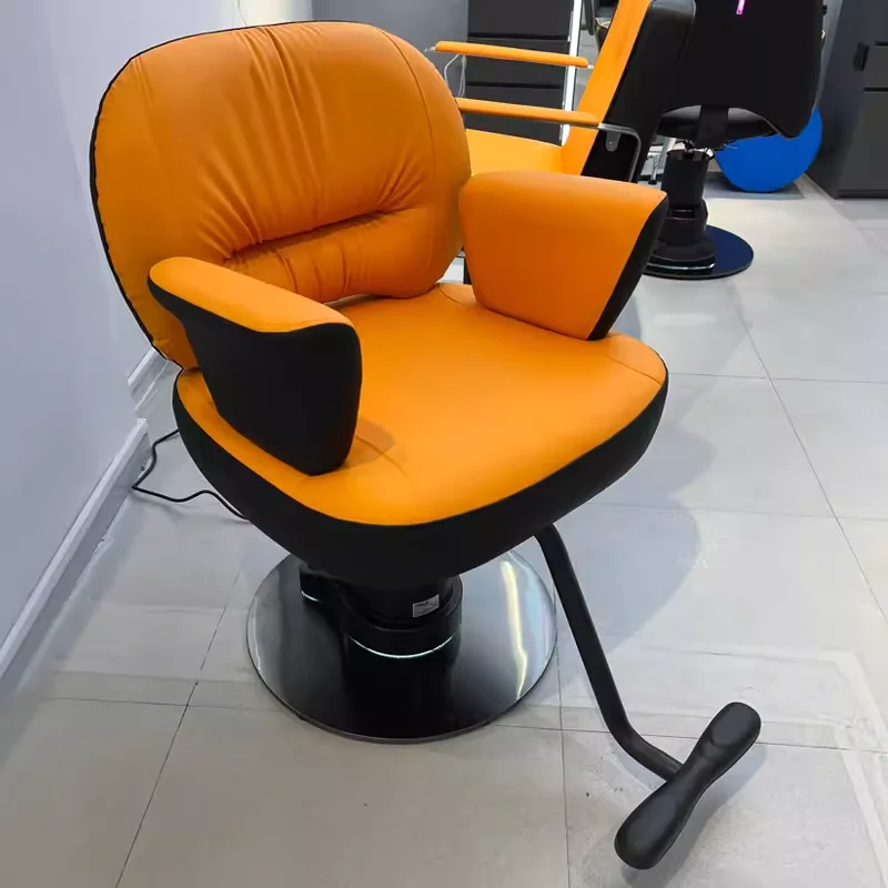 

Hair salon special new wireless electric lift hair chair Internet celebrity trendy VIP simple