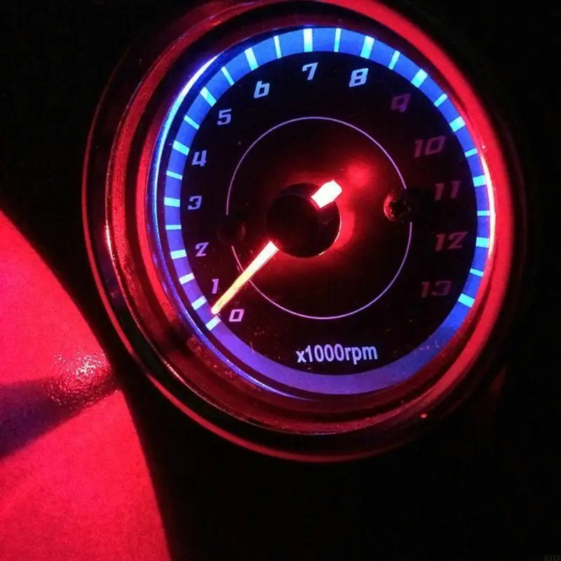 

2025 New Motorcycle 13000 RPM Tachometer LED Car Auto Tachometer Gauge Gauge Vacuum Car Meter Pointer Universal
