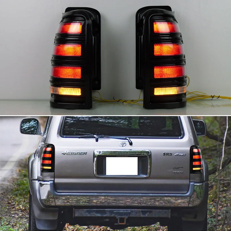 

Car LED Tail Light For Toyota 4Runner 1996-2002 LED Rear Running Light + Brake Lamp + Reverse + Dynamic Turn Signal