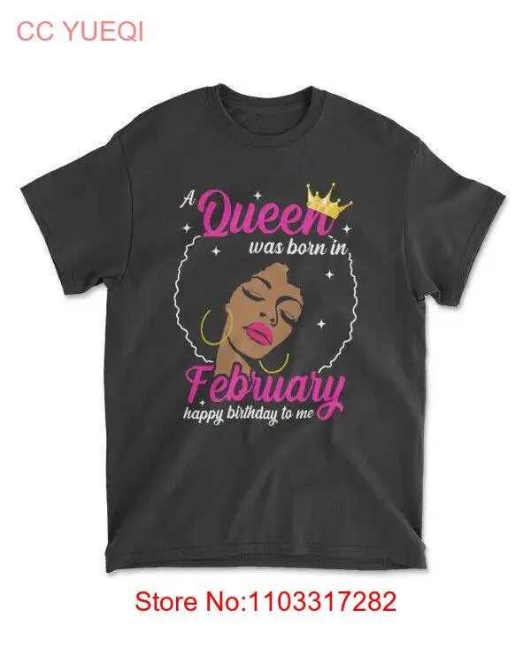 Крутая королева родилась в февраля-Мужская стандартная футболка