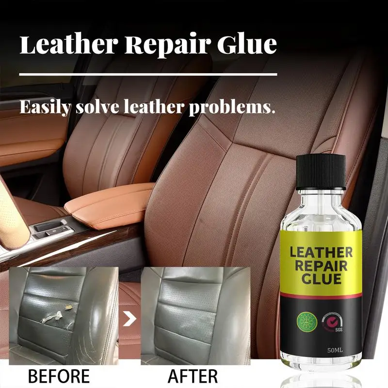 50/30ml Leather Repair Glue Repair Liquid Household Car Leather Products Shoes Wallets Jackets Furniture Repair Fluid