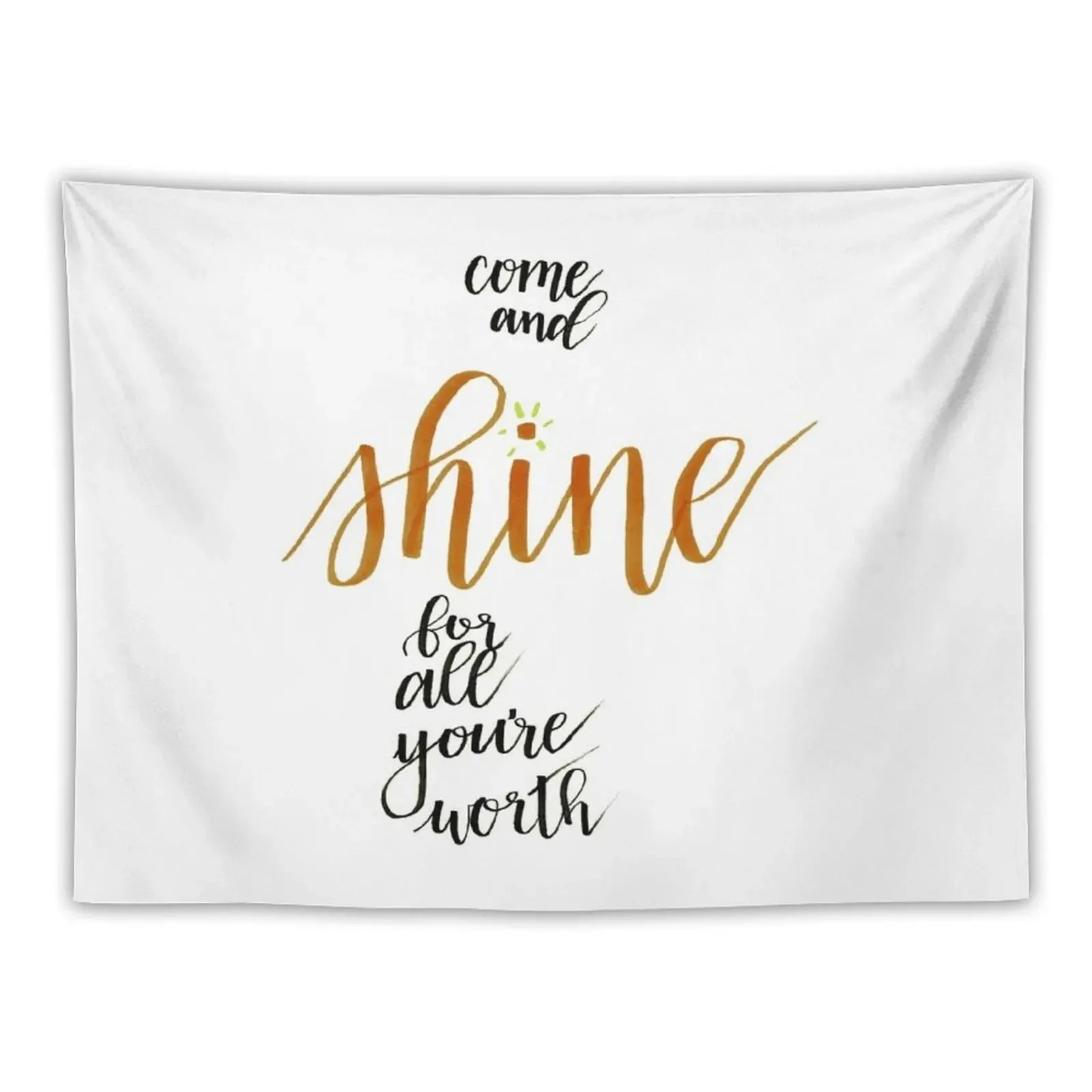 

Morning Glow Tapestry Cute Decor Room Design Tapestry