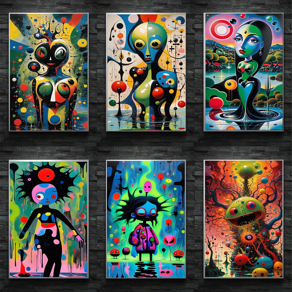 5D Diamond Painting Abstract Figure DIY Full Drills Graffiti Art Mosaic Embroidery Cross Stitch Kits Wall Decor Art