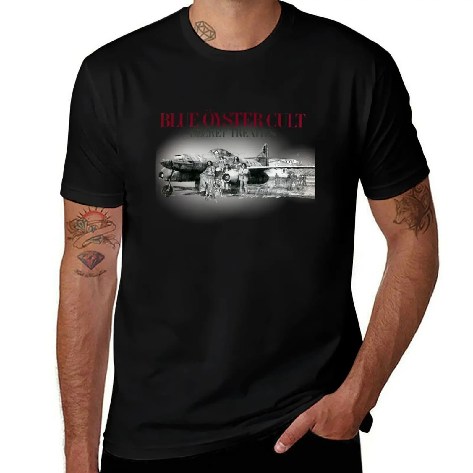 blue oyster cult 1 (4) T-Shirt Big and Tall Short Sleeve Tee T-Shirt