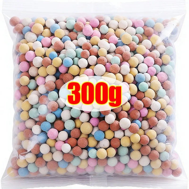 

300 г/пакет, разноцветные керамические камешки для аквариума, гидропоники, растений, суккулентов, бонсай, декоративные камни для покрытия, 0,8-1 см