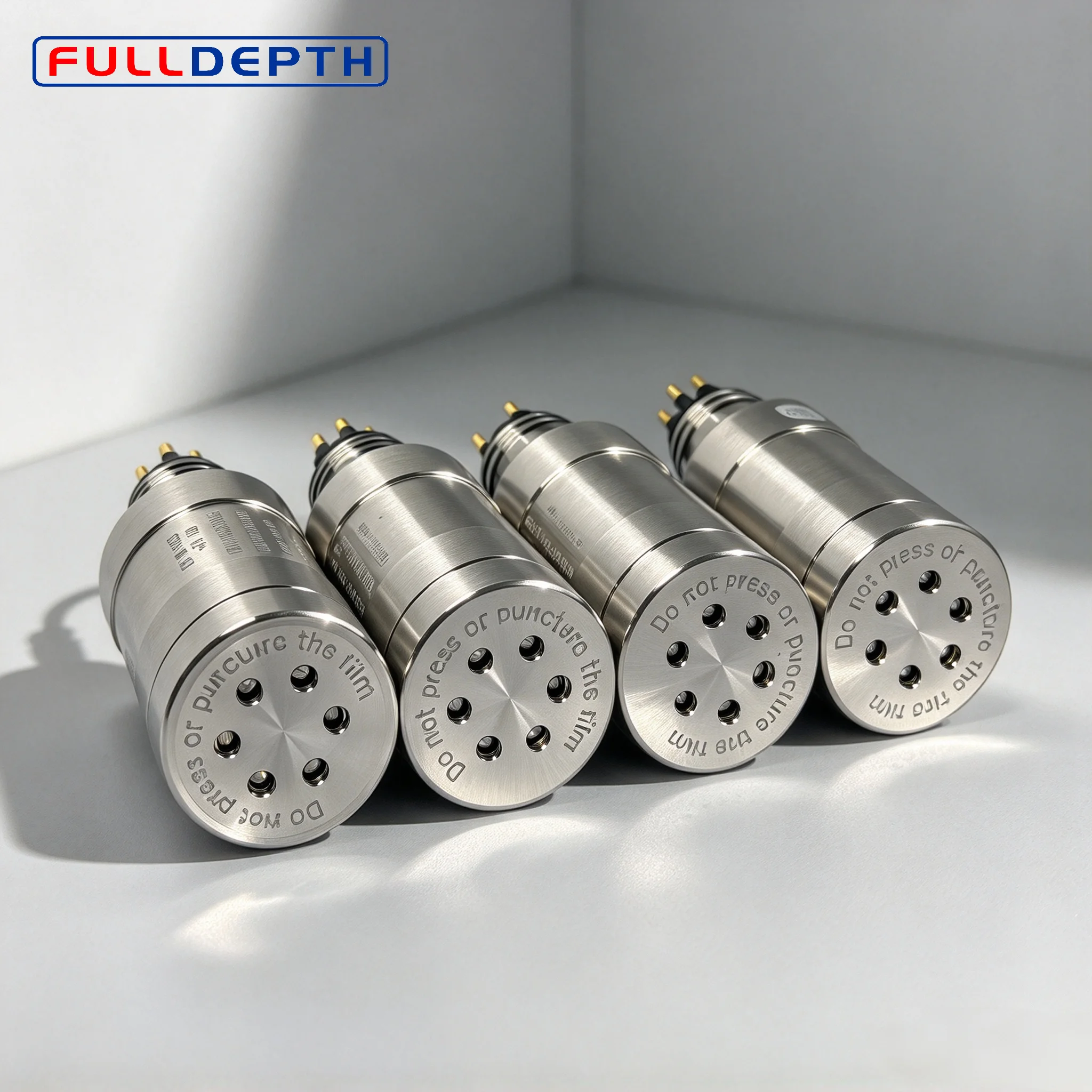 3500m Underwater Depth Sensor 316L Stainless Steel, ±0.02%FS High Accuracy, RS485 TTL CAN for ROV AUV Deep Sea