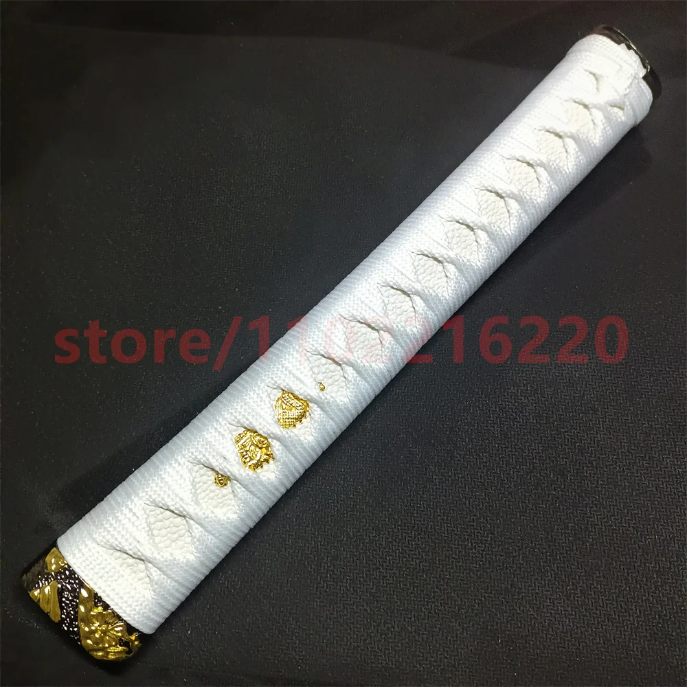 26cm Tsuka Handle Hilt Alloy Fuchi Kashira Menuki For Japanese Real Japan Samurai Katana Sword Fittings Accessory Parts Nice