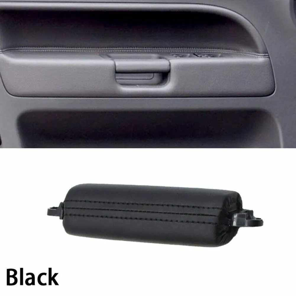 

Enhance Your For Touareg's Interior with a Black Left Hand Door Driver Leather Pull Handle for 2003 2010 Models