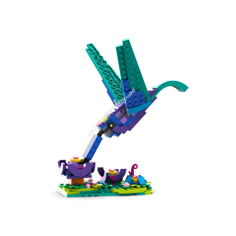 

175pcs MOC Hummingbird nan Inspiring Creative Birthday Gift Building Kit for Young Builders Christmas Gift for Kids