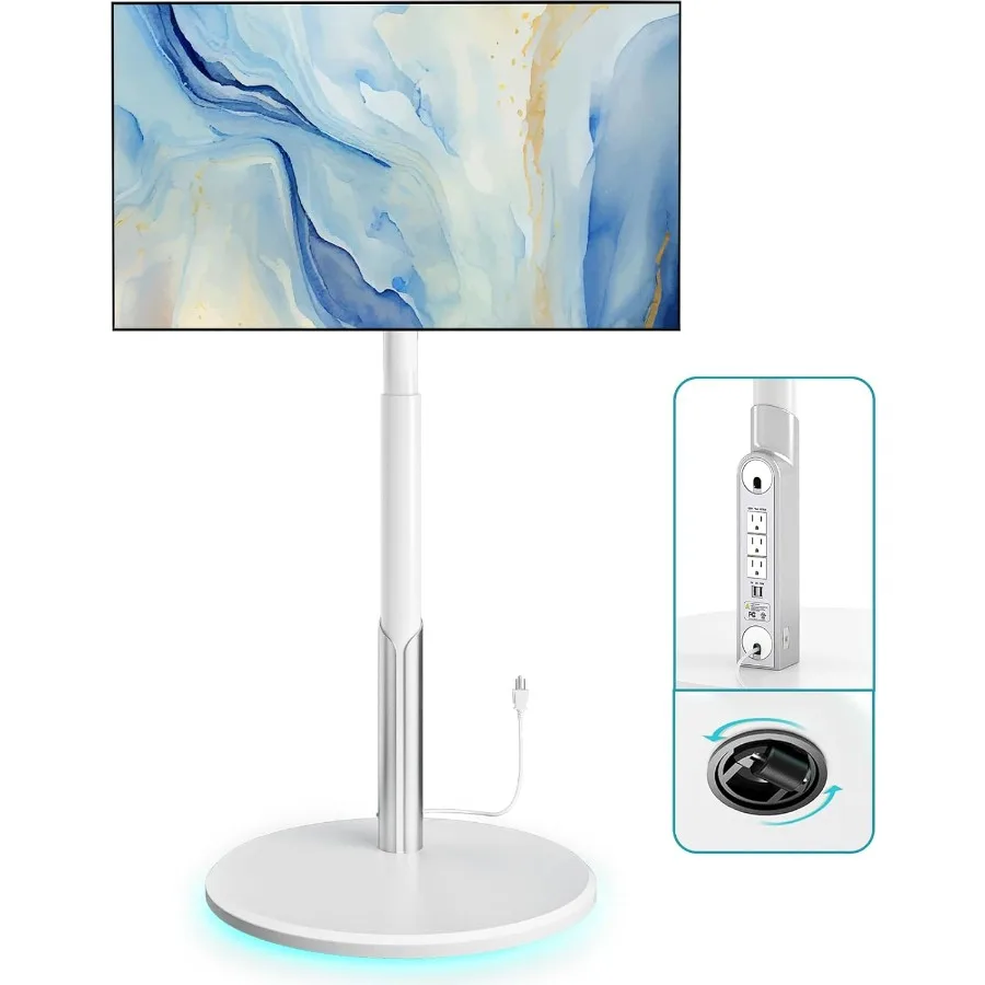 Floor Mobile Tv Sta… - image