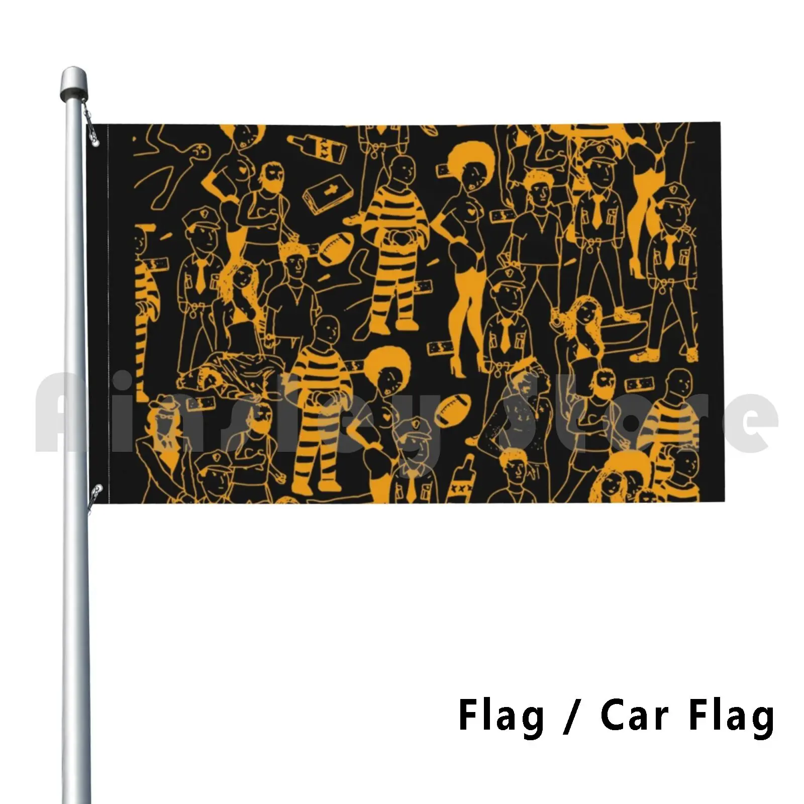 Jid Outdoor Decor Flag Car Flag Dreamville Leonardo Dicaprio J Cole Reveng Of Dreamers Osta Rica Never Jid Rum The