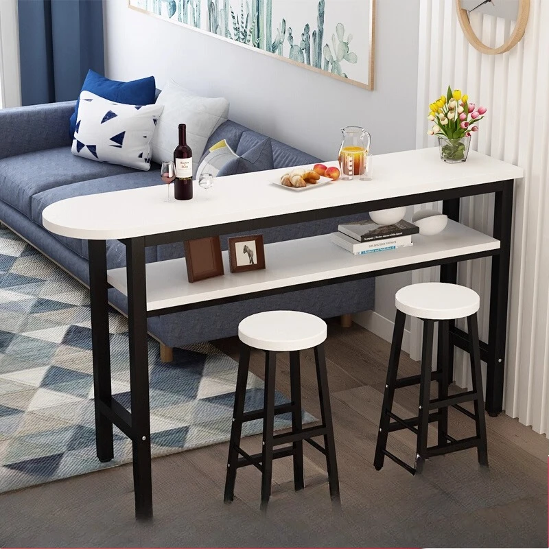 

Modern Simple Home Business Negotiation Partition Wall Bar Bar Convenient Multi functional Simple Tea Restaurant Table and Chair