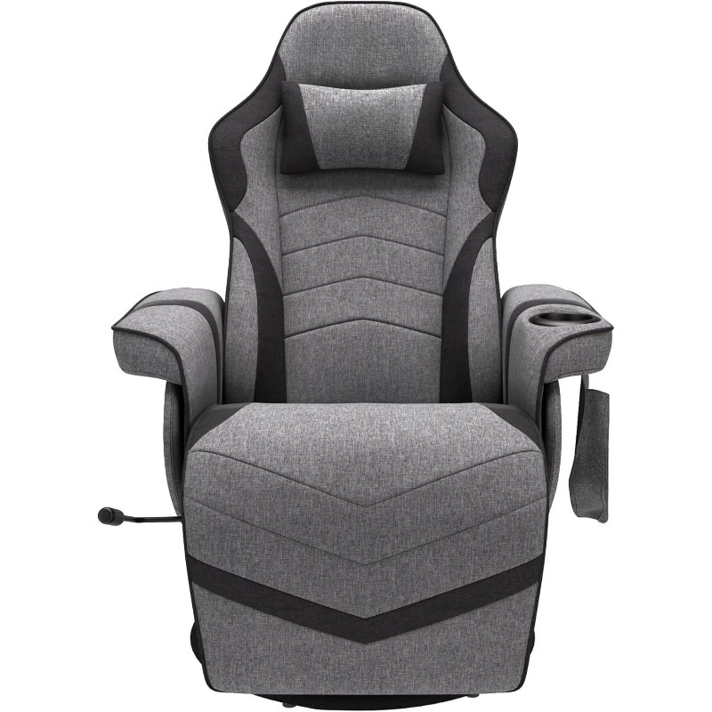 Gaming Recliner - Video Games Console Recliner Chair, Computer Recliner, Adjustable Leg Rest and Recline, Recliner