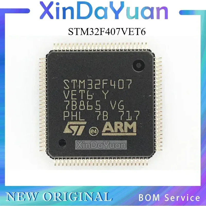 5 шт. STM32F407VET6 512K LQFP-100 Микроконтроллер 32 бит