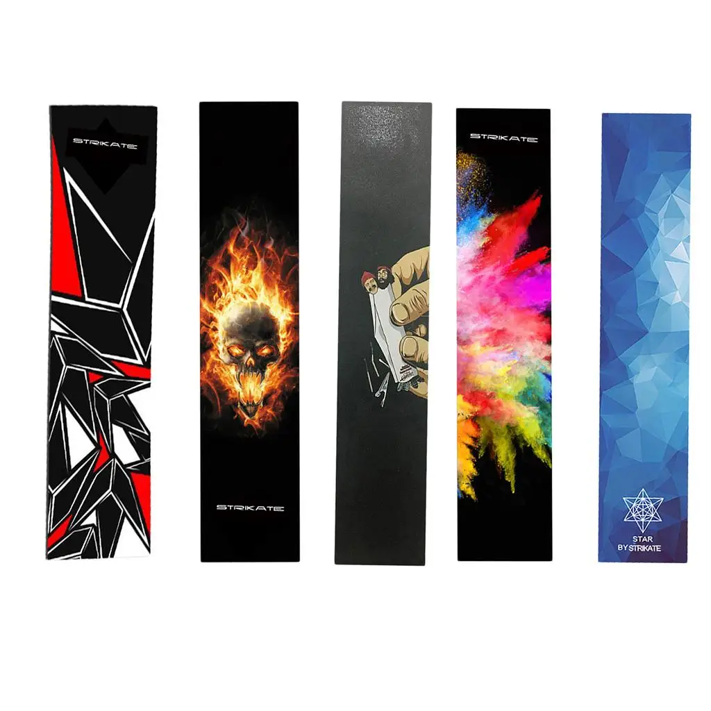 Longboard Grip Tape Sandpaper Sticker Wide Griptape Sheet Protective Decal for Skateboard and Mini Cruiser