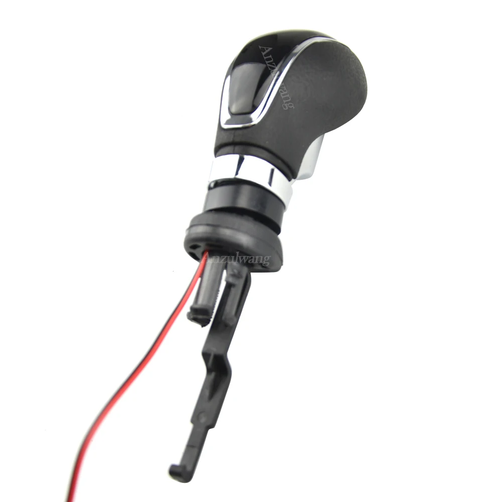 FOR Opel Astra Emblem Head Handle Replacement LED Car Gearshift Knob Manual 5 6-speed 2009-2013 Buick