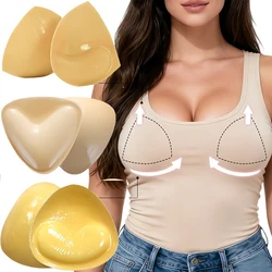 Ultra Push Up Sticky Bra Pads Inserts Double Sided Adhesive Bra Inserts Stick On Bra For Swimsuit Bikini Cup Enhancer Pads
