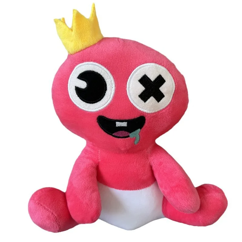 New Rainbow Friends Toy Cartoon Game Character Action Figure Doll Kawaii Blue Red Monster Toys Room Pillow for Kids Gift