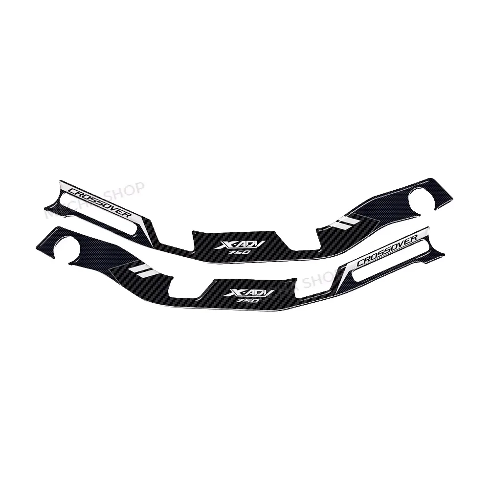 For X-ADV 750 XADV 750 XADV750 2021-2025 Motorcycle Handguards 3D Gel Epoxy Resin Stickers Accessories