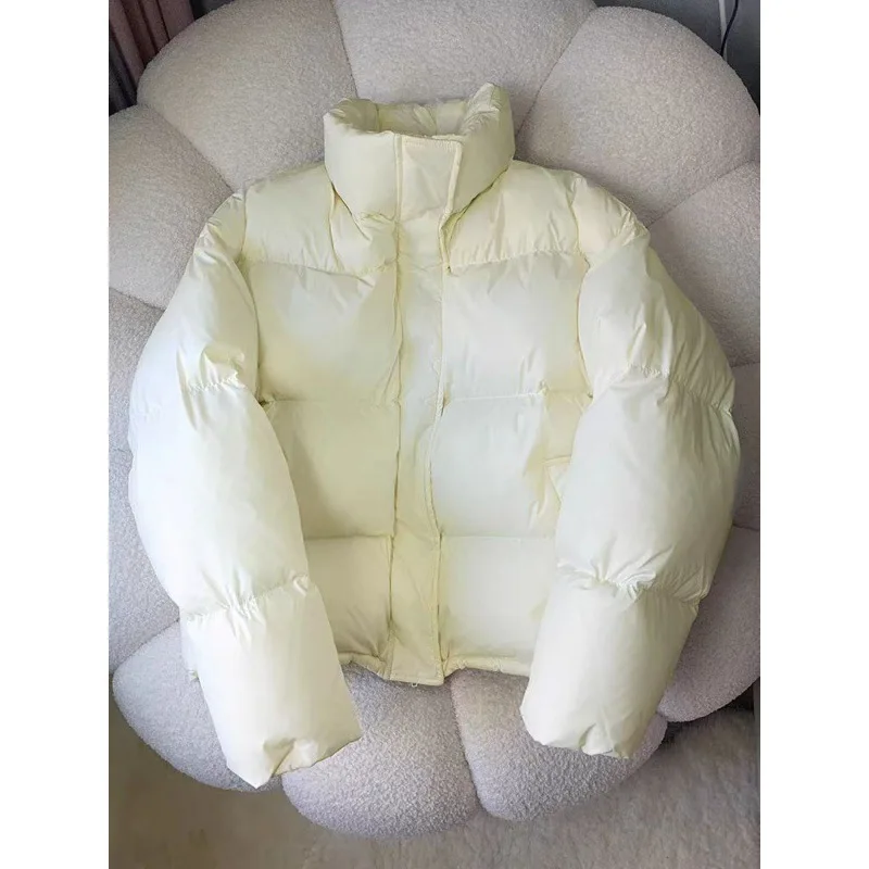 Down and Padded Jackets, New Women's Short Bread Jackets in 2025, Small and Small, Thickened in Winter, When Loose