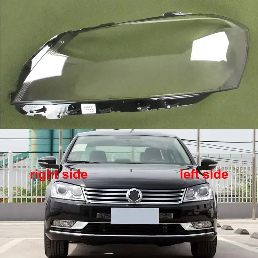 For VW Passat B7 /Magotan B7L 2012-2015 Car Accessories Headlight Lens Cover Transparent Lampshade Headlamp Shell Plexiglass