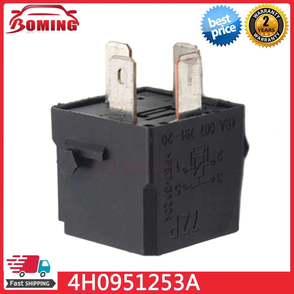 

4H0951253A Car Cooling Fan Relay NO.645 For Volkswagen Phaeton Touareg Golf Tiguan For Audi A4 A6 Q3 4H0 951 253 A