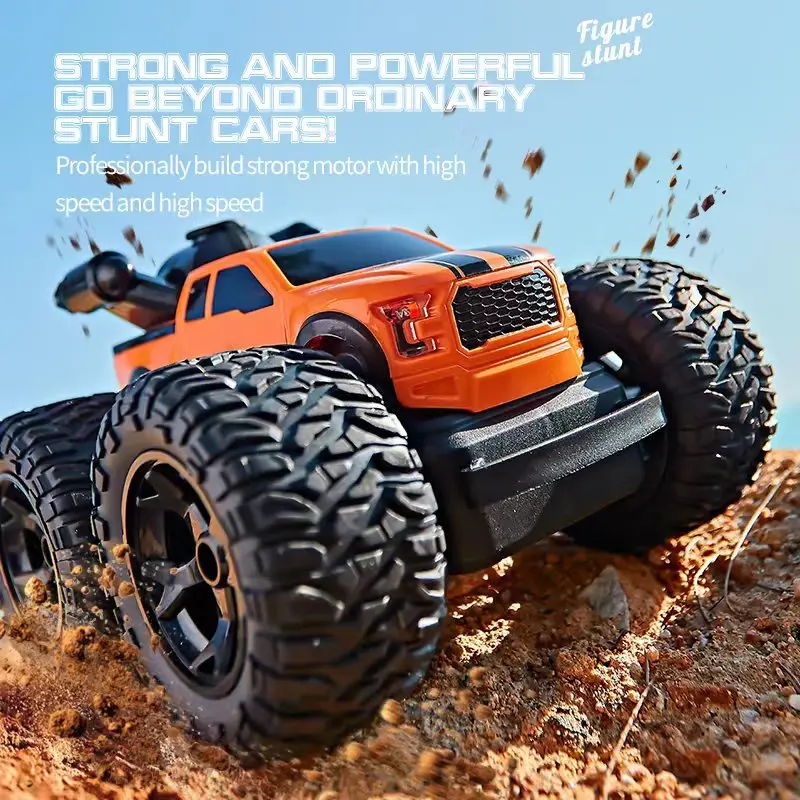 Electric Remote Control Spray Stunt Car Model Off-Road Control Trucks Climbing Vehicle Children Toys Gifts