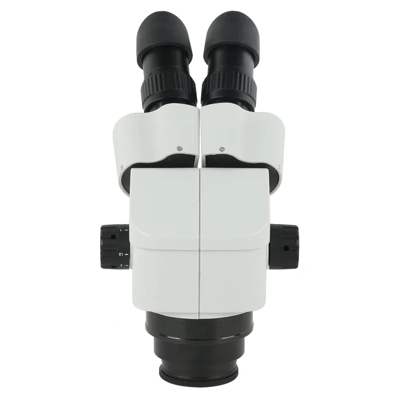 Imagem -03 - Microscópio Binocular Estéreo de Laboratório com Suporte de Metal de Tamanho Grande com Zoom 35x-90x Mais Lente Objetiva Auxiliar 05x 2x 07x 1x para Solda Pcb