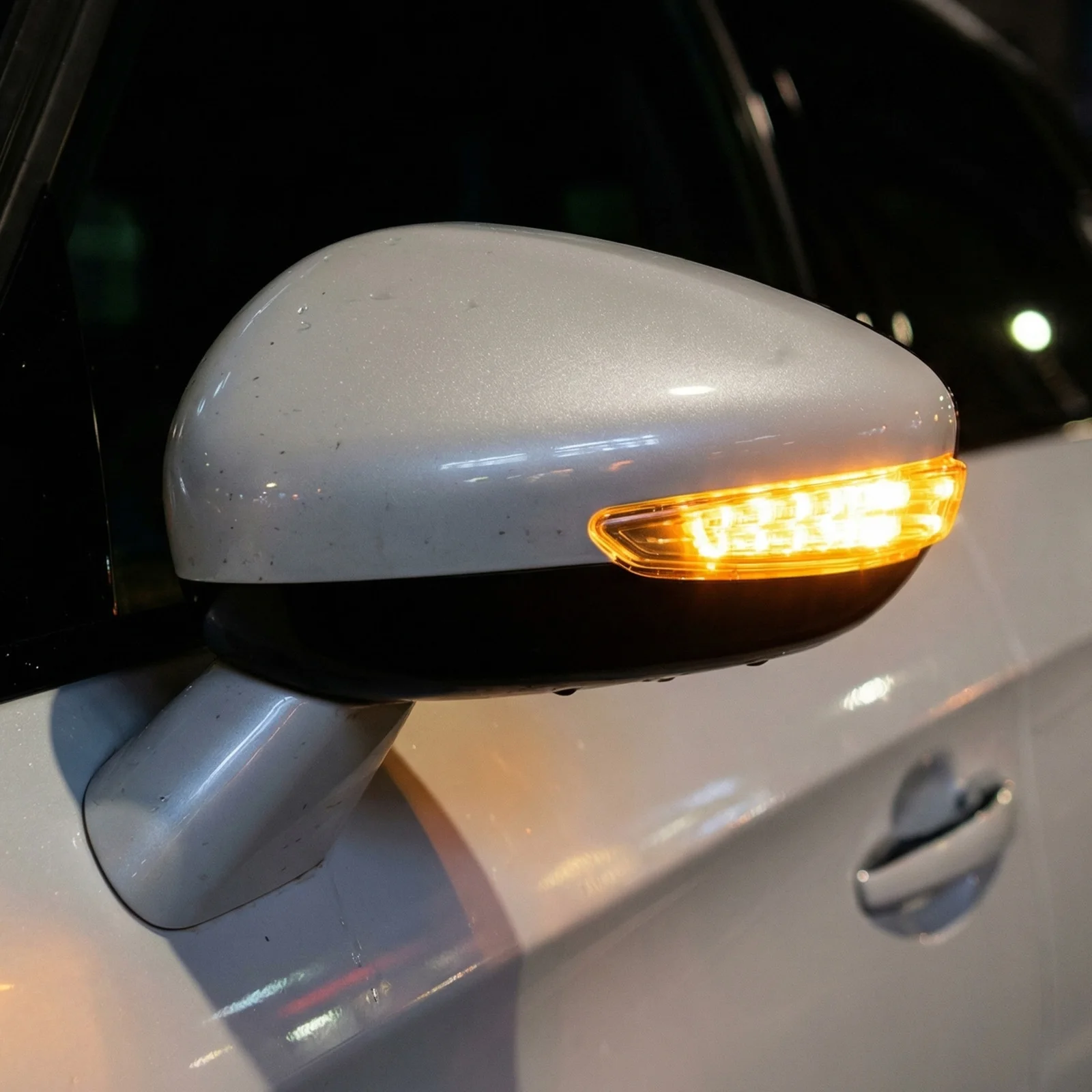 For Peugeot 508 Citroen DS5 C4 2010-2016 Car Turn Signal Light Wing Rear View Rearview Mirror Light Lamp 4068916 6202869