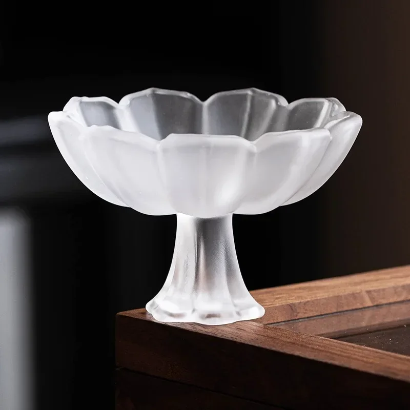 Lotus Teacup Goblet, Tea Cup, Fragrance-Smelling Cup, Rice Wine, Chinese Distillate Spirits Cup