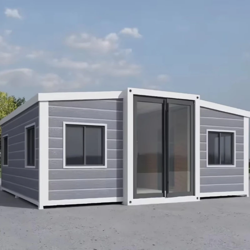 Mobile Foldable Prefab Container House Expandable Steel Structure Waterproof Compact Living Unit Durable