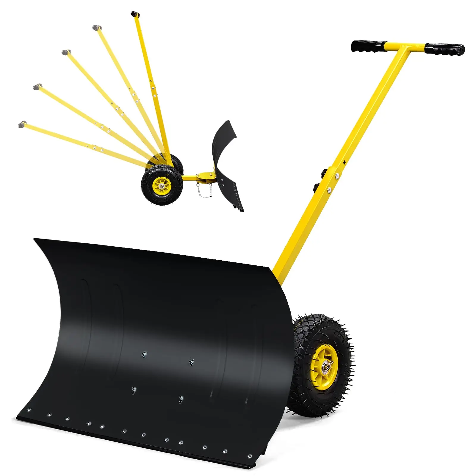 Snow Shovel with Wheels, 29